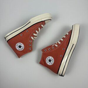 Converse Chuck Taylor 70 Hi Brushed Brass Orange White A03276C Sneaker Shoe M9.5